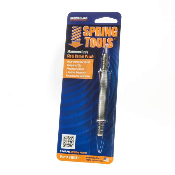 Spring Tools High Speed Steel Center Punch 28R45-1